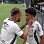 Vídeo de Neymar dando soco em Robinho Jr no CT do Santos é real?