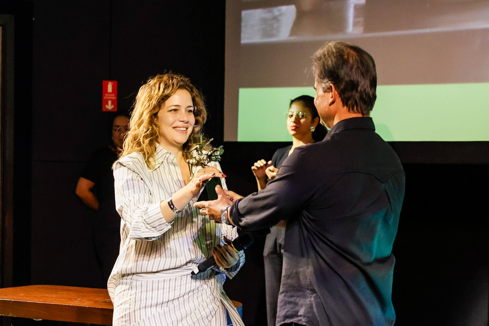 Leandra Leal protagonizou o longa-metragem "Nome Próprio"