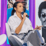 Ex-BBB Alane Dias defende causa ambiental em evento