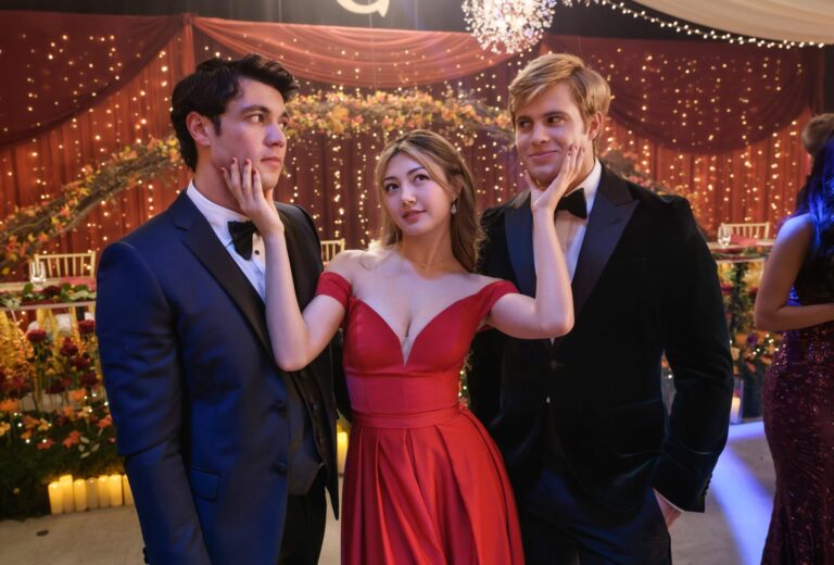 Kyle Clark como Cam Dillinger, Miku Martineau como Teagan e Sam Braun como Josh Regisl.