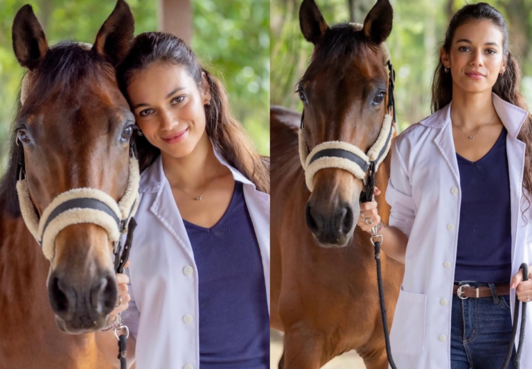 Alane Dias será veterinária Tânia em Lá na Minha Terra