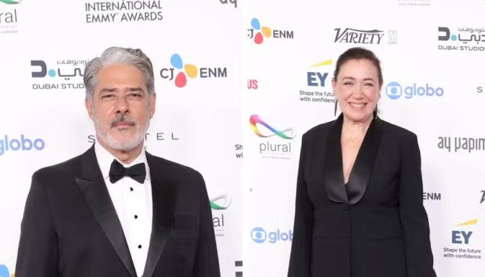 Bonner e Lilia Cabral marcam presença no Emmy Internacional!