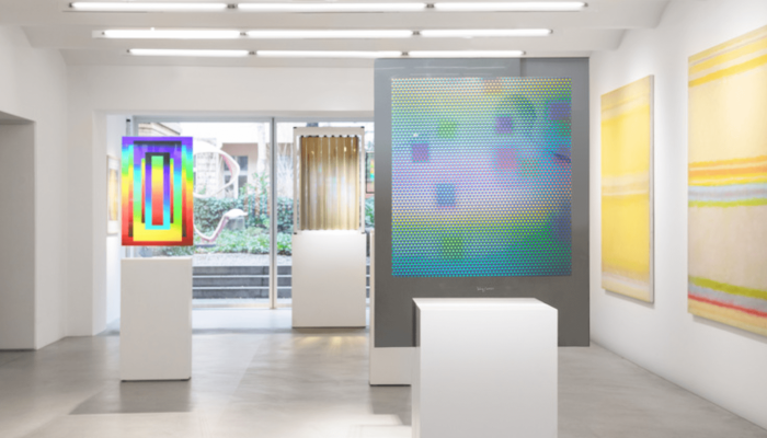 Exposição 'Dieter Jung - Life of Colors / Vida das Cores' na KORNFELD Galerie, Berlim