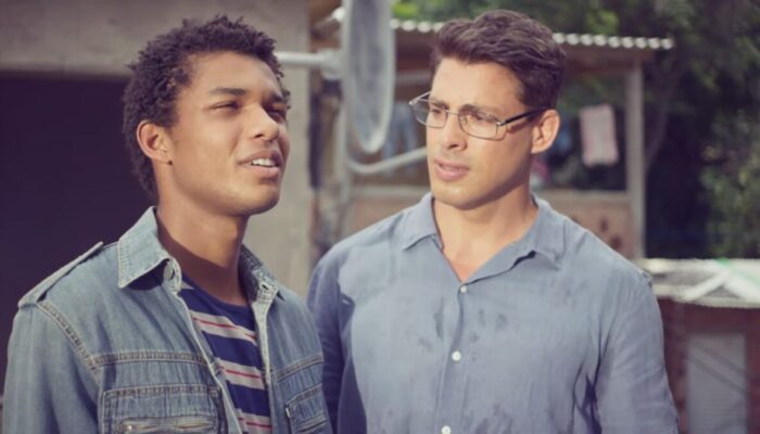 Cauã Reymond e Juan Paiva em Um Lugar ao Sol