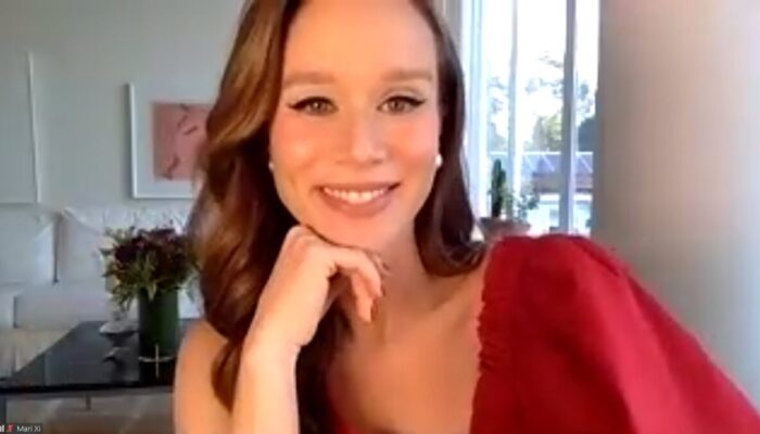 Coletiva de Nos Tempos do Imperador com a atriz Mariana Ximenes