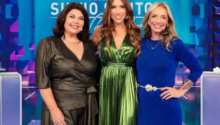 Fabiana Karla e Carole Crema participam do 'Programa Silvio Santos'
