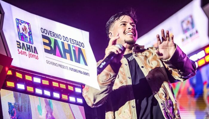 Felipe Amorim agita público no primeiro dia do São João da Bahia!