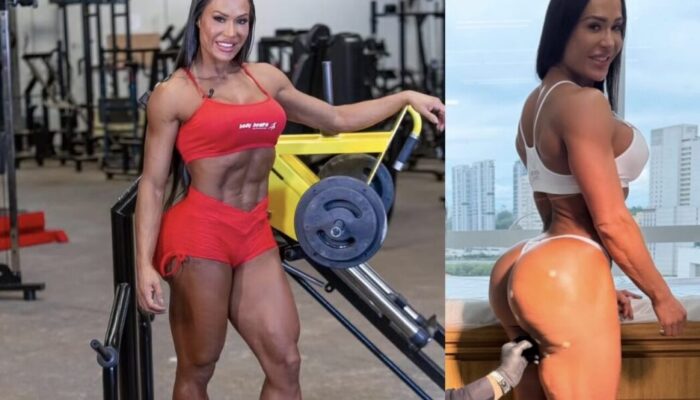 Gracyanne Barbosa turbina bumbum com harmonização glútea