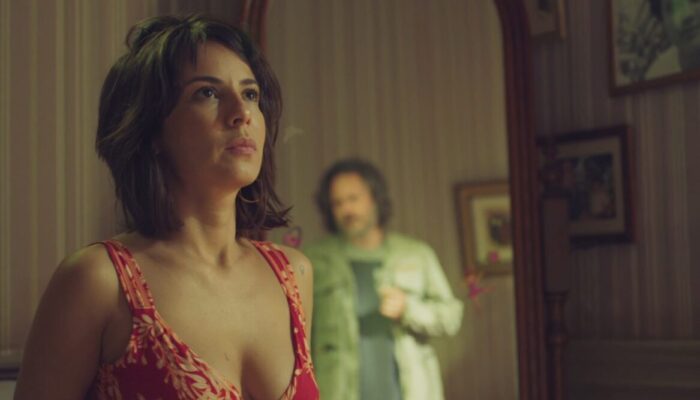 Lara se choca ao descobrir o paradeiro de Christian/Renato em 'Um Lugar ao Sol'