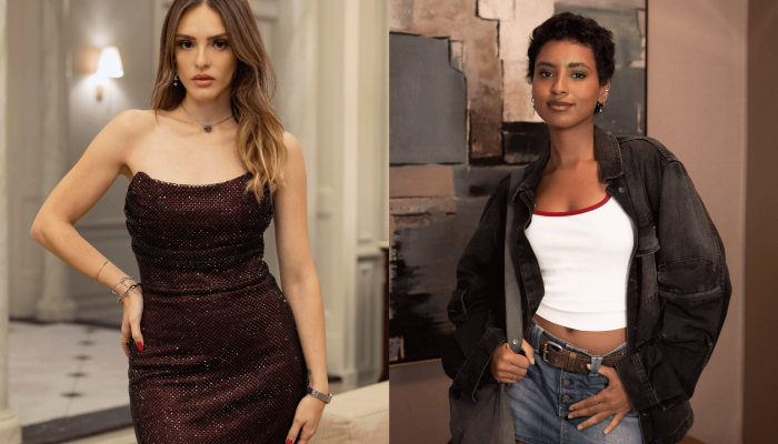 Naiane (Isabelle Drummond) descobre farsa de Eduarda (Gabz) em 'Coração Acelerado'