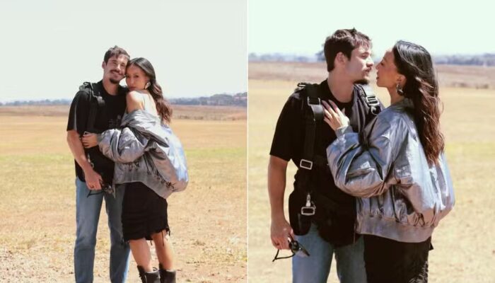 Nicolas Prattes nas alturas por 'Sua Maravilhosa'