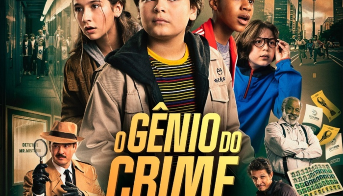Paris Filmes divulga cartaz oficial de “O Gênio do Crime”