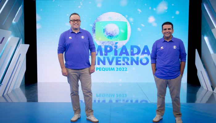 Everaldo Marques e Dandan apresentam Olimpiadas de Inverno