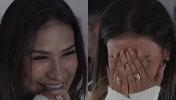 Simone Mendes fica emocionada ao ver a reforma do seu jatinho