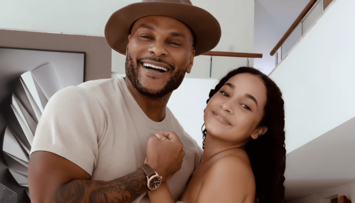 Tony Salles quebra a web com vídeo raro ao lado da filha Giulia Costa